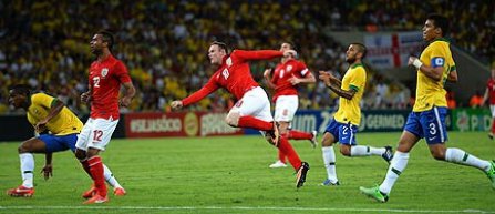 Nationala Angliei, criticata de presa britanica dupa amicalul cu Brazilia